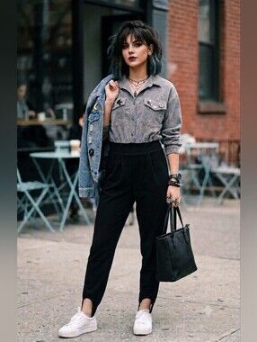 Vtg Couduroy Style Jumpsuit W/ Stirrups